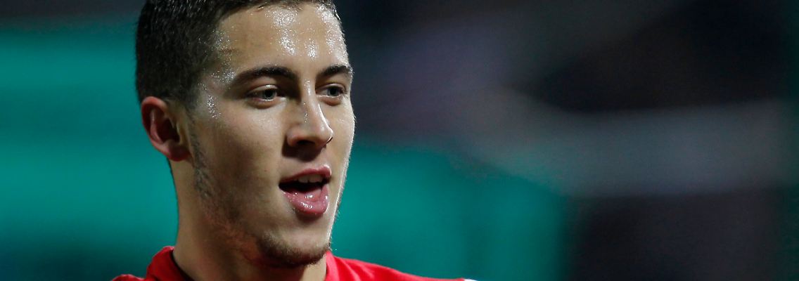 Mit Lille an der Spitze: Eden Hazard.