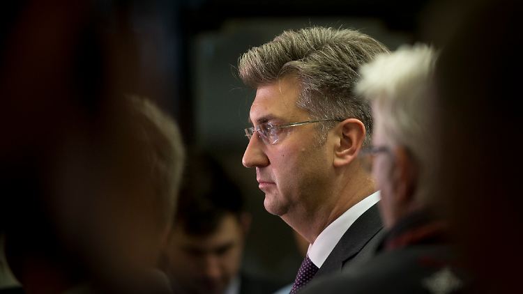 Steht wieder alleine da: Kroatiens Ministerpräsident Plenkovic