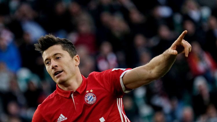 Zwei Treffer, alles gut: Robert Lewandowski.