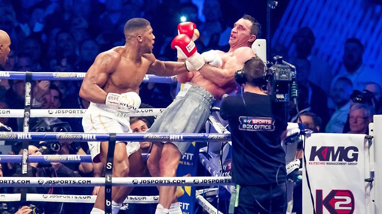 Auf ein Neues? Anthony Joshua und Wladimir Klitschko.