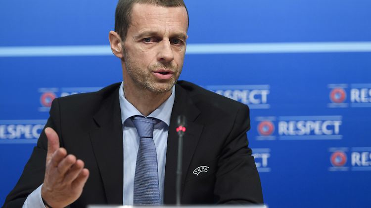 Uefa-Präsident Ceferin fordert neuerdings nicht nur Respekt von den Mitgliedern des Verbands ein, sondern auch die Einhaltung der Menschenrechte.