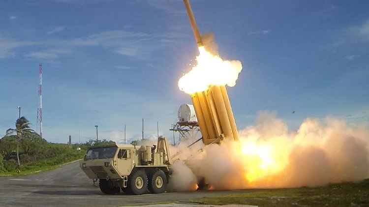 Diese Aufnahme des US-Verteidigungsministeriums zeigt einen Test mit dem Raketenabwehrsystem.