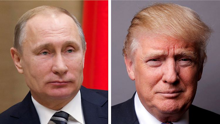 Putin und Trump - im Juli treffen sich die beiden Präsidenten erstmals in Hamburg.