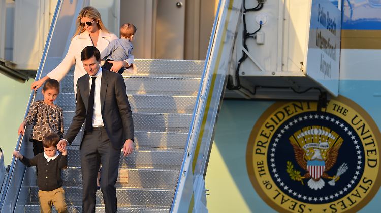 Die "First Daughter" und ihre Familie.
