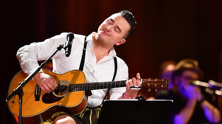 Zufrieden mit sich: Andreas Gabalier.