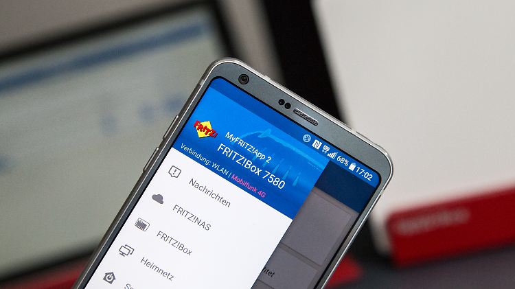 Mit der MyFritz-App kann man ganz einfach auf seine Daten zugreifen, die auf dem Fritzbox-Speicher liegen.