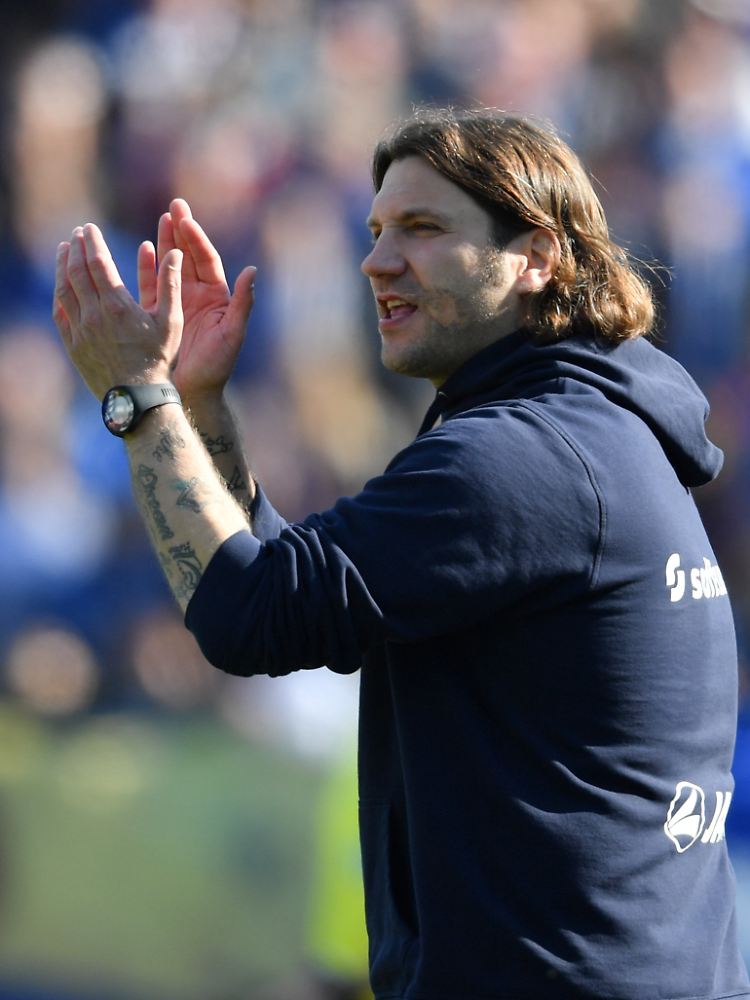 "Ich freue mich, dass die Jungs trotz der sportlichen Situation an das glauben, was wir vorgeben."