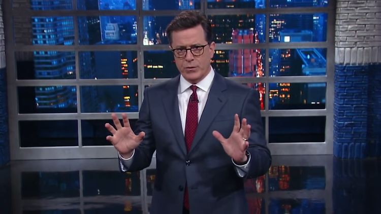 Stephen Colbert steht in der Kritik, nachdem er in seiner TV-Show einen Witz gemacht hat - über Trump und Putins Penis.