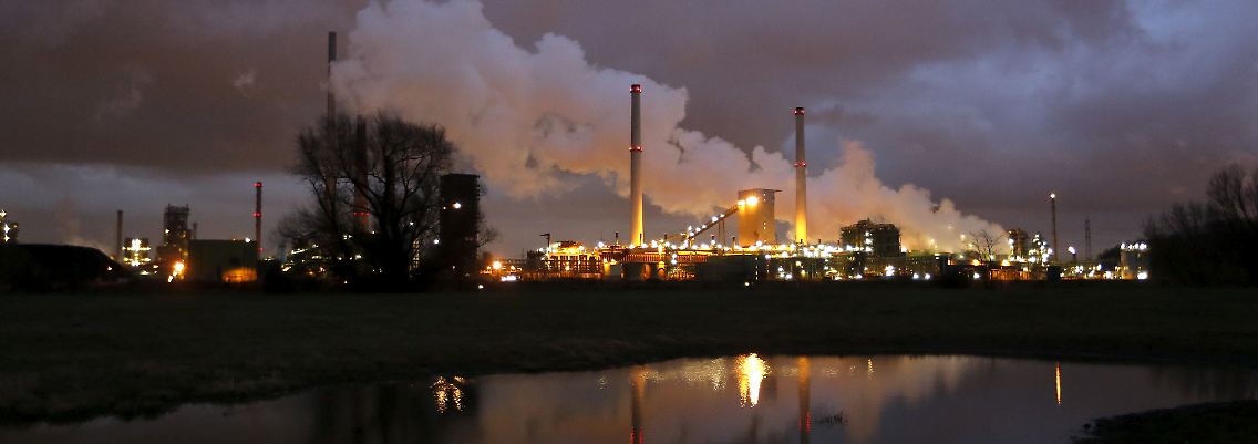Stahlwerk von Thyssenkrupp in Duisburg.