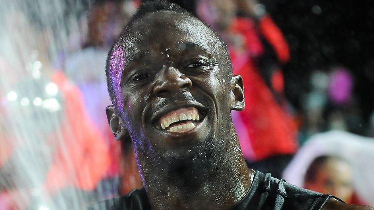 Auch ihn würde es treffen: Usain Bolt.