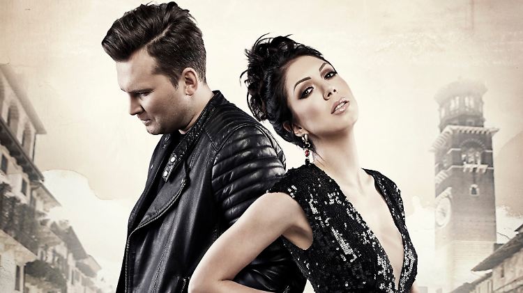 In ihrem Song sind sie "lost in Verona" - Hauptsache, sie sind nicht "lost in Kiew": Koit Toome & Laura aus Estland.