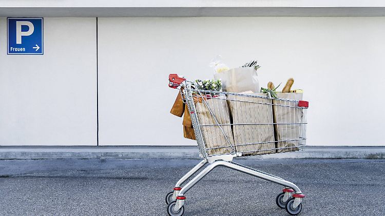 Bei den Supermarktparkplätzen handelt es sich um privaten Grundbesitz.