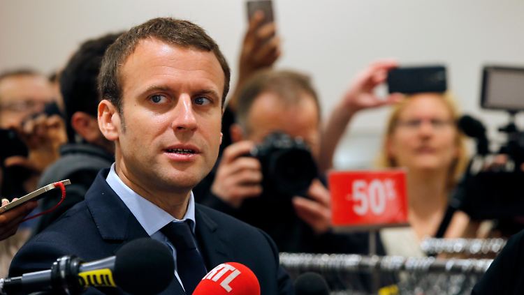 Der liberale Emmanuel Macron wurde im französischen Wahlkampf besonders oft Opfer von Fake News.