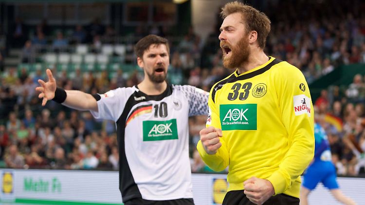 Dank eines starken Andreas Wolff geriet der DHB-Sieg nie in Gefahr.