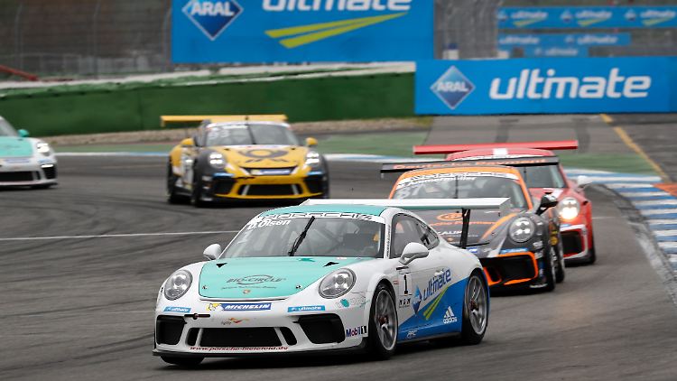 Dennis Olsen nutzte eine Safety-Car-Phase erfolgreich zum Angriff auf die Spitze.
