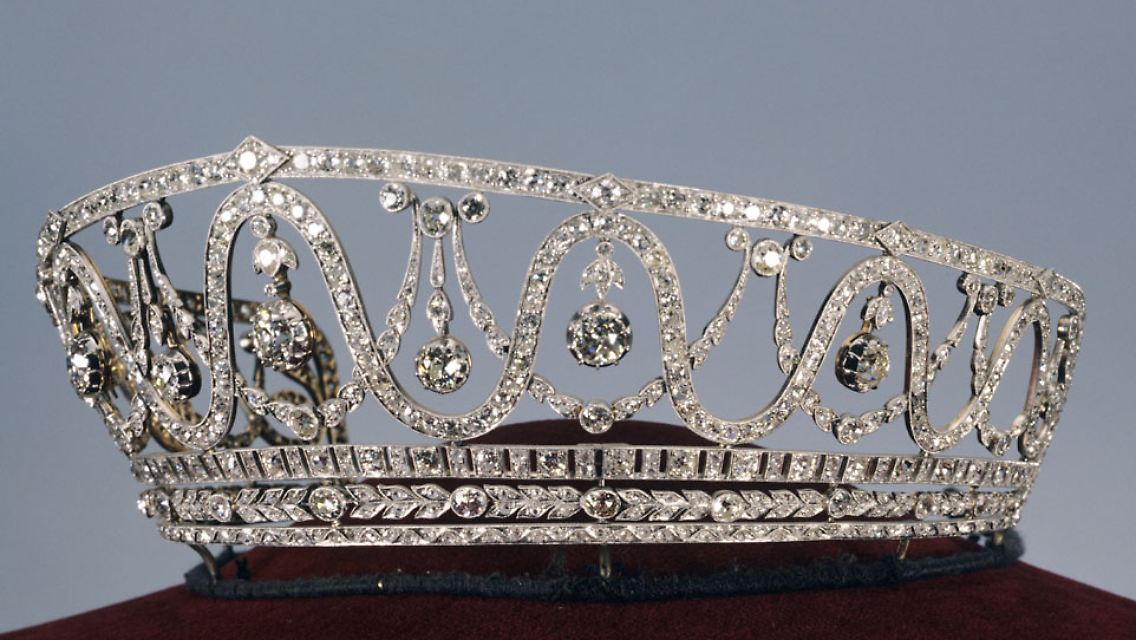 Dieses Diadem, das einst Großherzogin Hilda von Baden trug, ist verschwunden.