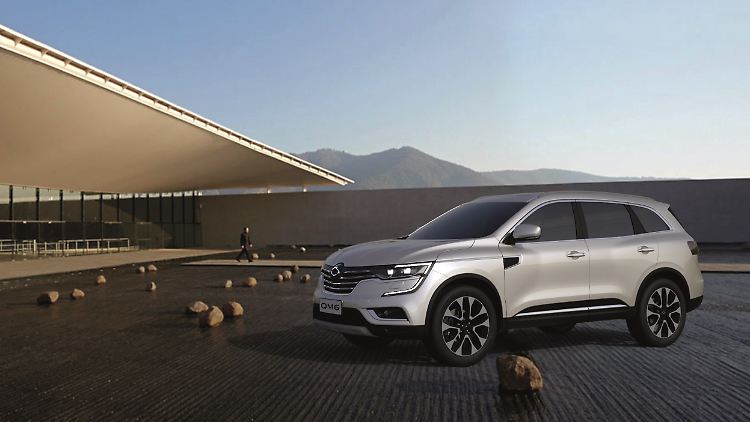 Der Samsung QM6 ist baugleich mit dem Renault Koleos und erfreut sich in Korea größter Beliebtheit.