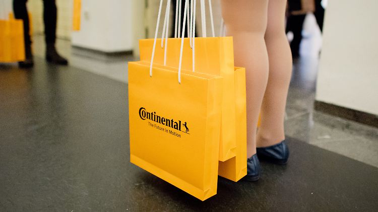 Beim Autozulieferer Continental wächst der Umsatz stärker als erwartet.