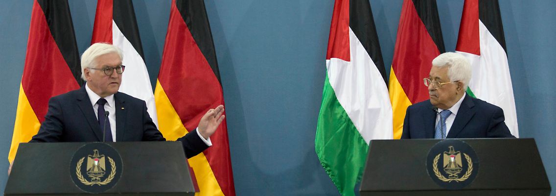 Abbas empfing in Ramallah Bundespräsident Steinmeier.