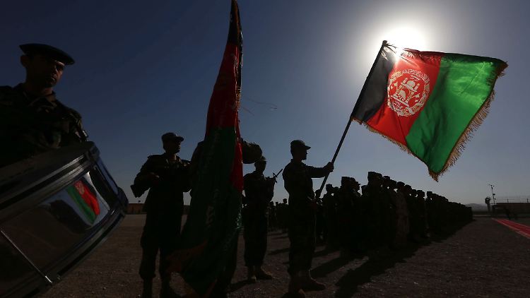 Afghanische Soldaten in Herat