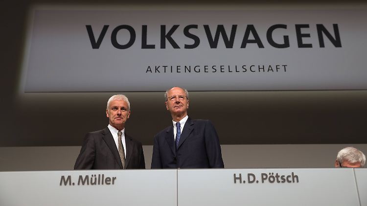 Verantwortlich für einen Weltkonzern mit mehreren Hunderttausend Arbeitsplätzen: VW-Chef Matthias Müller und Aufsichtsratschef Hans Dieter Pötsch.