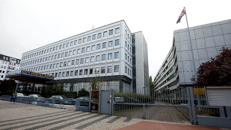 Das "City Hostel Berlin" befindet sich gleich neben der nordkoreanischen Botschaft in Berlin-Mitte. 