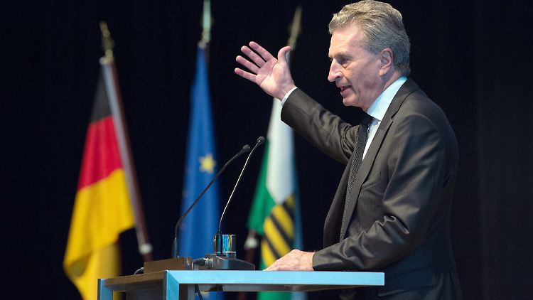 Günther Oettingers Aufstieg zum Vize-Präsidenten der EU-Kommission wird offenbar nicht gelingen.