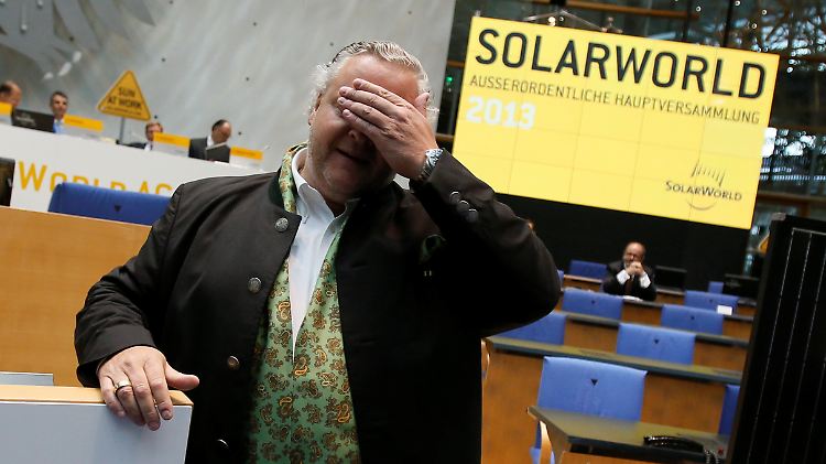 Der Solartechnik-Hersteller Solarworld AG hat bekanntgegeben, dass der Vorstand einen Insolvenzantrag stellen muss.