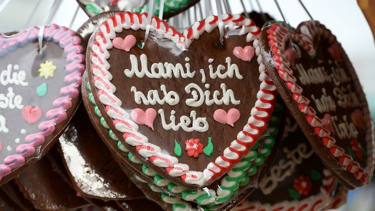 Immer am zweiten Sonntag im Mai ist Muttertag.