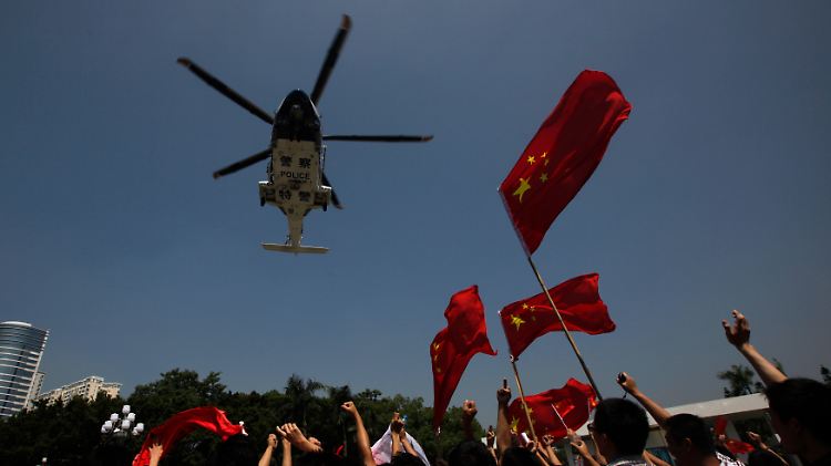Heli-Kapazitäten für das Riesenreich: In der Volksrepublik China sind laut Airbus bislang nicht mehr als 300 kommerzielle Hubschrauber im Einsatz.