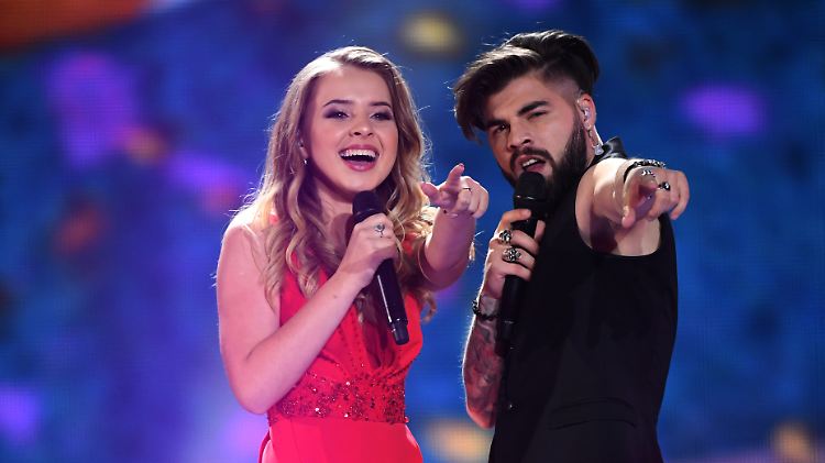 Ilinca und Alex Floreas singen für Rumänien "Yodel It!".