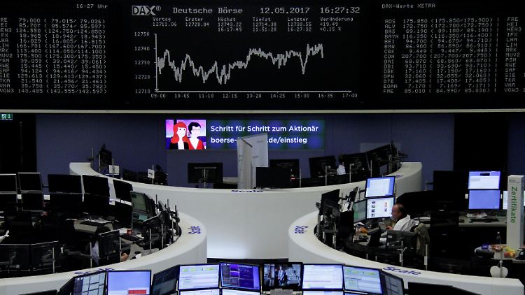 Zitteraufstieg auf hohem Niveau: Mit ein bisschen Rückenwind könnte es der Dax bald über die Marke bei 13.000 Punkten schaffen.