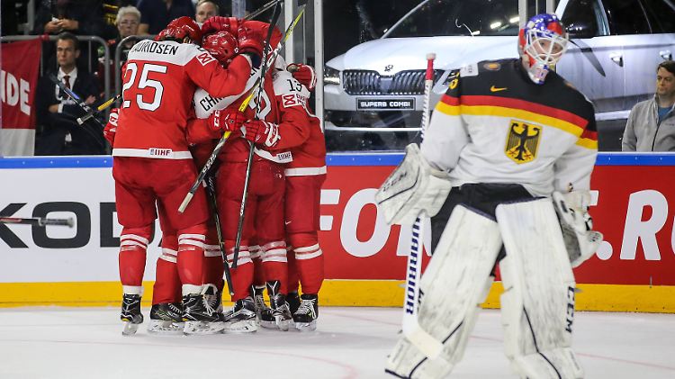 Goalie Danny aus den Birken sah bei den Gegentoren nicht gut aus.