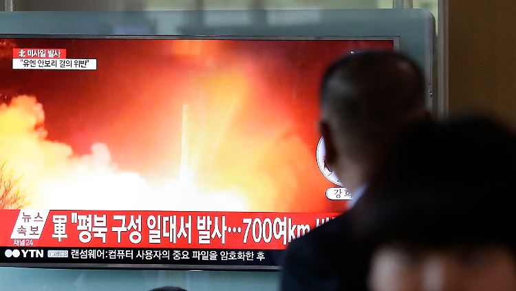 Der Raketenabschuss sorgt für Unruhe in Südkorea.