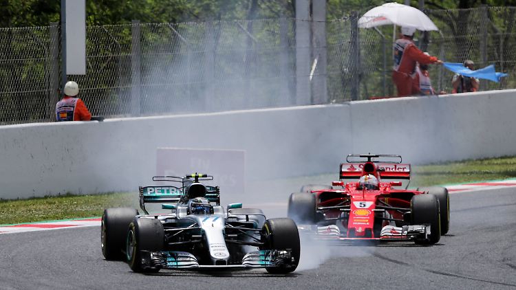 Lewis Hamilton und Sebastian Vettel lieferten sich eine moderne Gladiatoren-Schlacht - so analysiert es die internationale Presse.