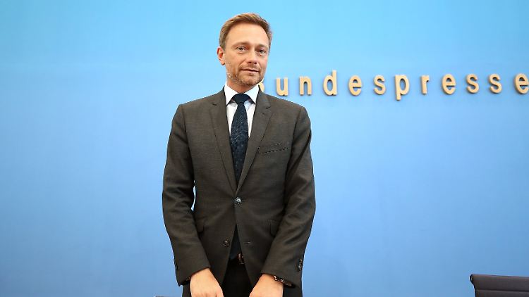 Christian Lindner sieht seine Partei in der Rolle des "Tempomachers".