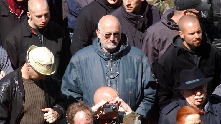 Horst Mahler galt seit April als flüchtig.