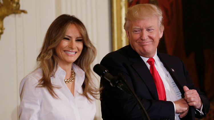 Zu Besuch war Melania im Weißen Haus schon mehrfach - jetzt steht ihr Umzug bevor, heißt es in Washington.