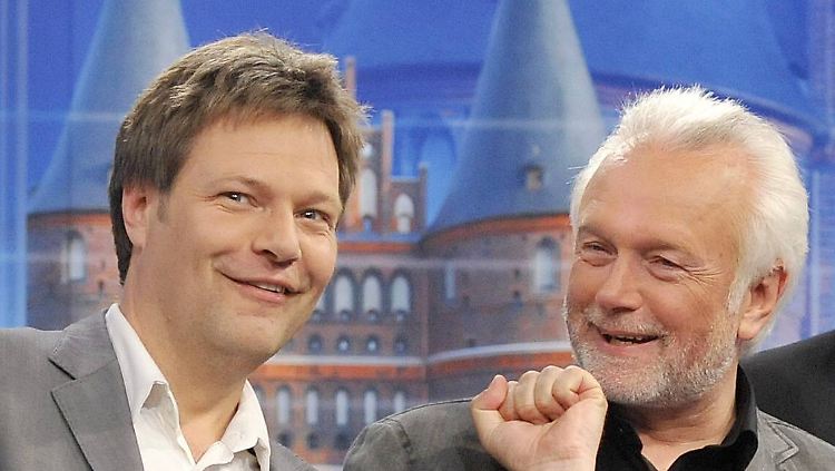 Gute Laune, zumindest im Mai vor fünf Jahren: Habeck (l.) und Kubicki