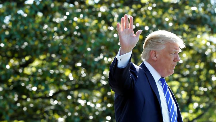 Trumps Präsidentschaft steht derzeit unter scharfem Feuer. Er beklagt in erster Linie, wie schlecht er behandelt werde.