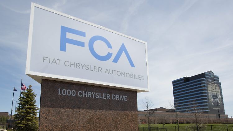 Die Fiat-Chrysler-Zentrale in Auburn Hills im US-Bundesstaat Michigan.