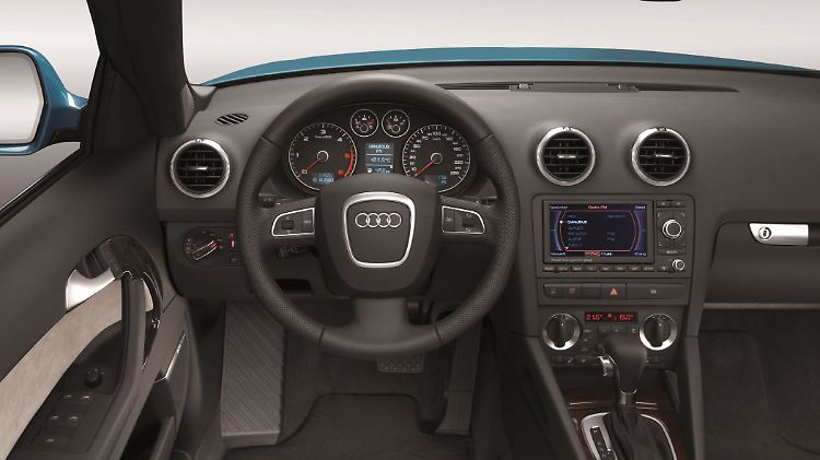 Materialien und Verarbeitung sind auch beim A3 Cabriolet auf Audi-typisch hohem Niveau.
