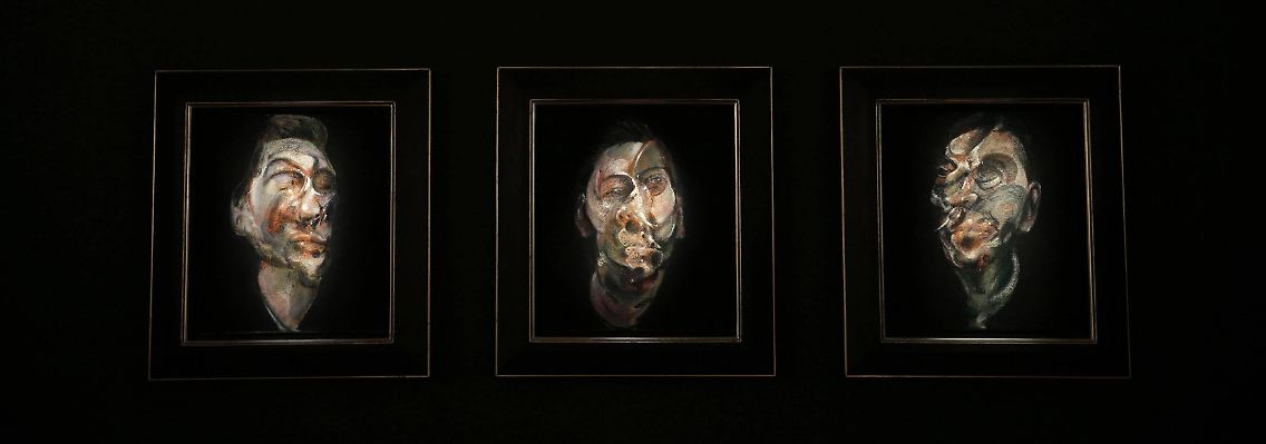 "Three Studies of George Dyer" von Francis Bacon.