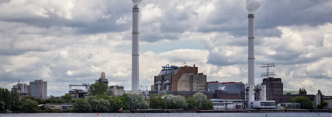 Kohlekraftwerk in Berlin-Lichtenberg