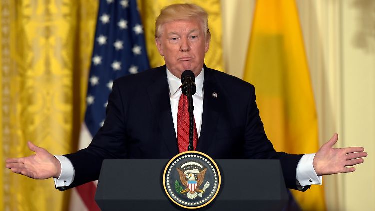 Donald Trump ist überzeugt, nichts falsch gemacht zu haben.