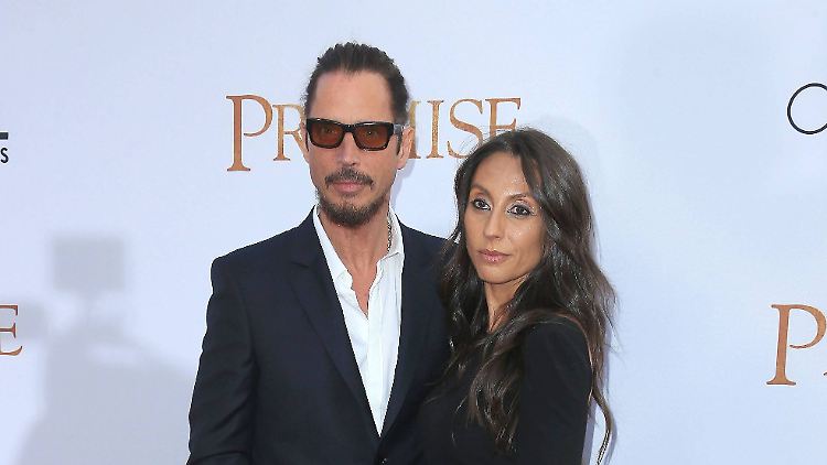 Der verstorbene Chris Cornell und seine Ehefrau Vicky.
