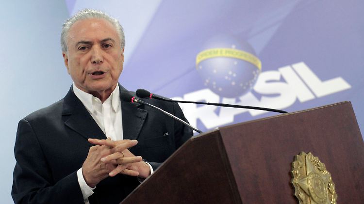 Wird sich Brasiliens Präsident Michel Temer im Amt halten können?