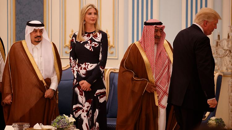 Ivanka Trump sorgte in Riad für Aufsehen.
