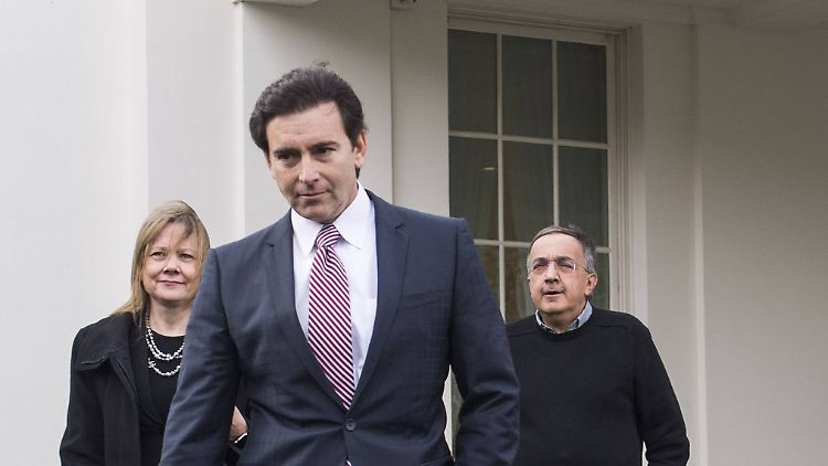 Seine Zeit an der Spitze von Ford endet: Mark Fields.