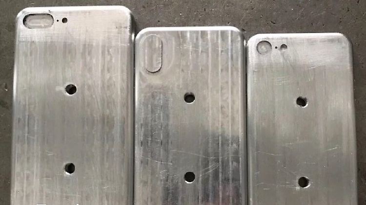 Trotz 5,8-Zoll-Displays ist das iPhone 8 viel kleiner als das iPhone 7s Plus und nur wenig größer als das iPhone 7s.
